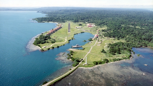 Aerial view of the area of Sherman